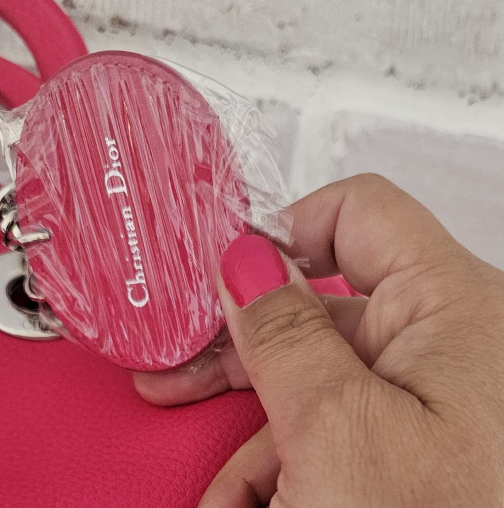 💗EUC Christian Dior Pink Diorissimo 2 way Calf Skin Leather Bag💗 - Picture 5 of 16
